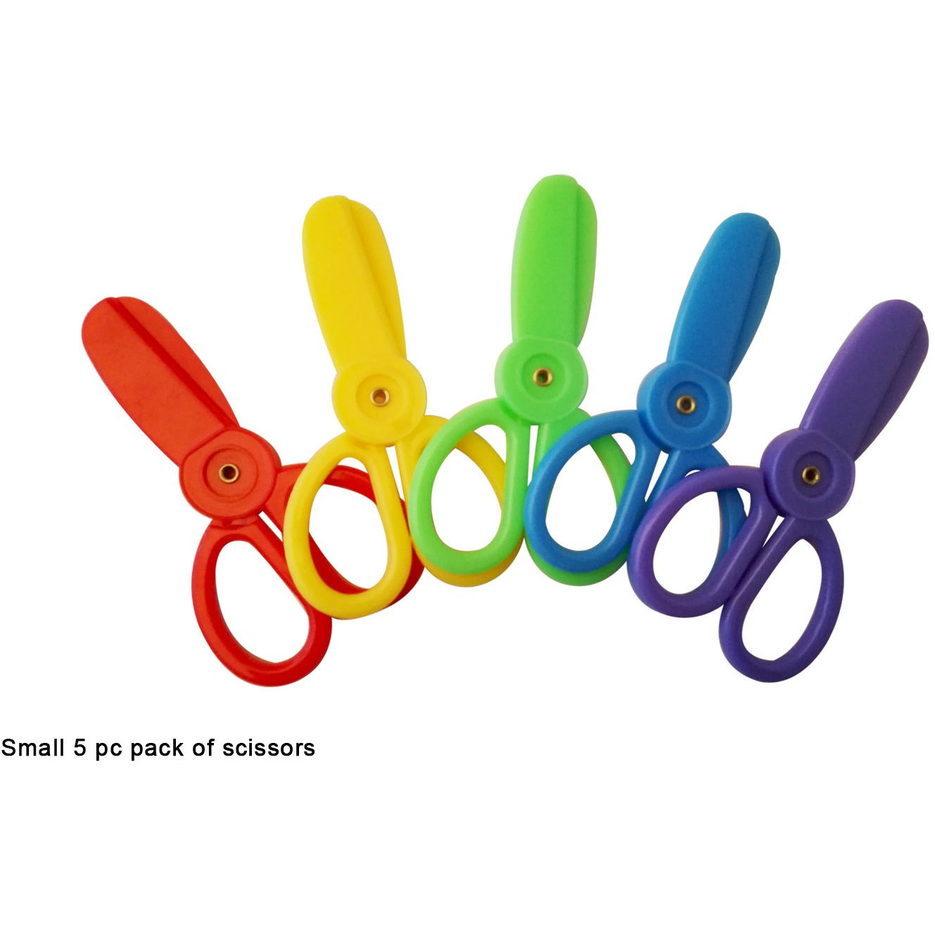 Small Plastic Scissors (5 Pack) – Kidi-Q - Learn, Play & Create