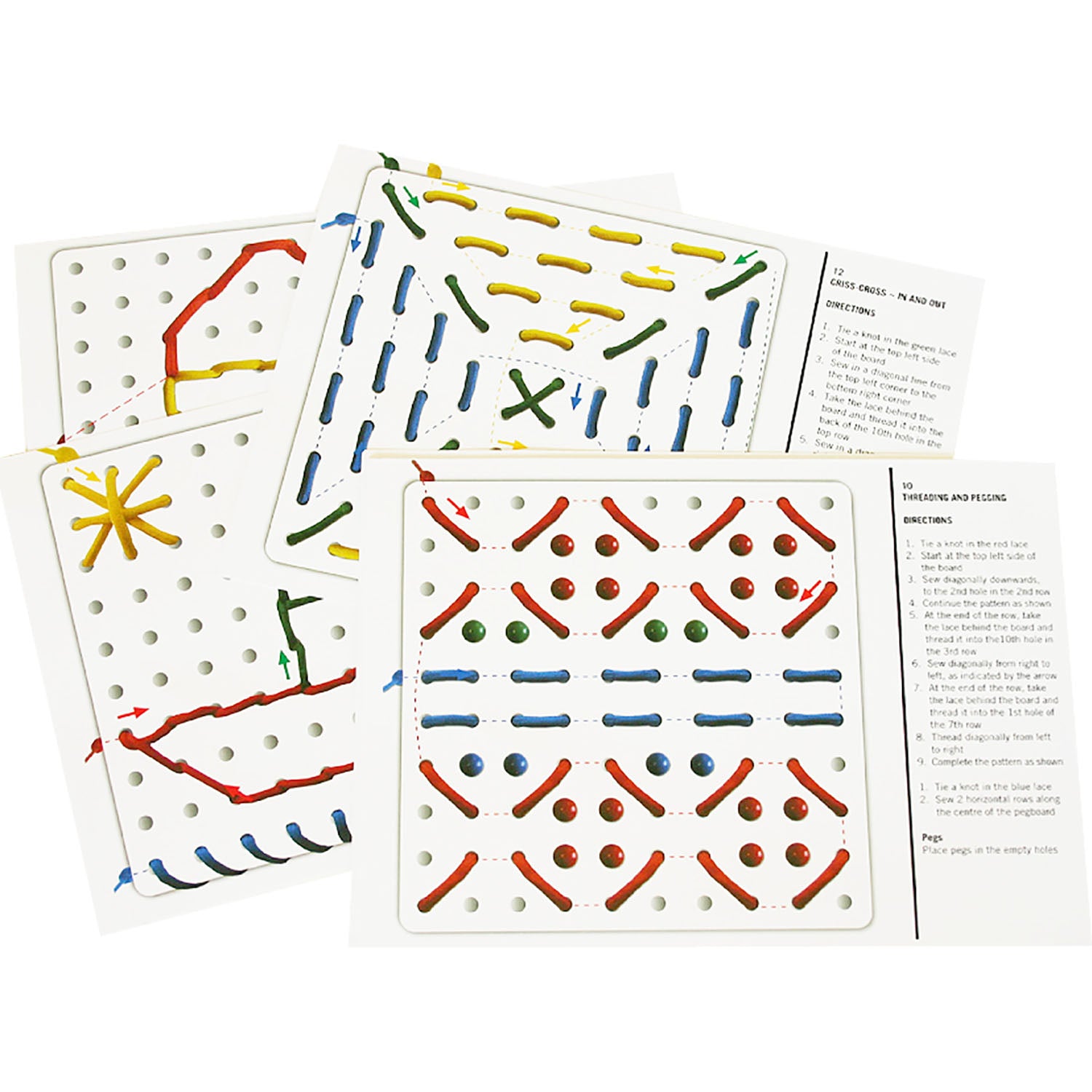 Pegboard Pattern Cards KidiQ Learn, Play & Create
