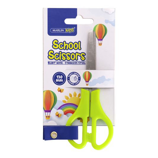 Kids Blunt Nose Scissors, 130mm (12 Units)