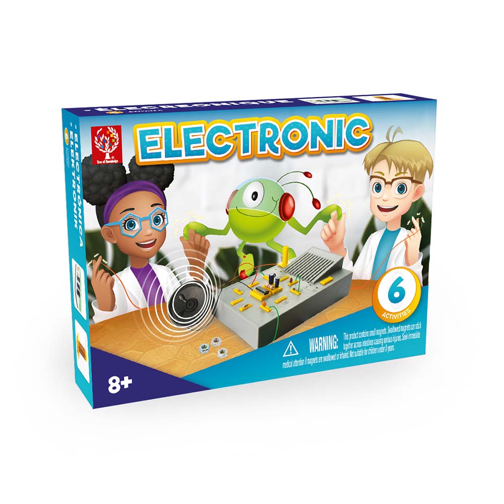 Edu-Toys Science & Experiment Electronics Kit: 6 Activities