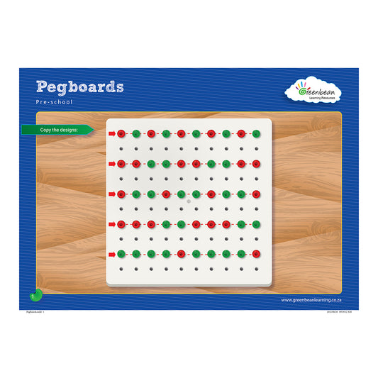 Pegboard Activity Cards (18 Activities)