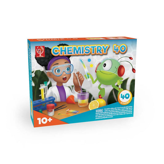 Edu-Toys Science & Experiment Chemistry Kit: 40 Activities