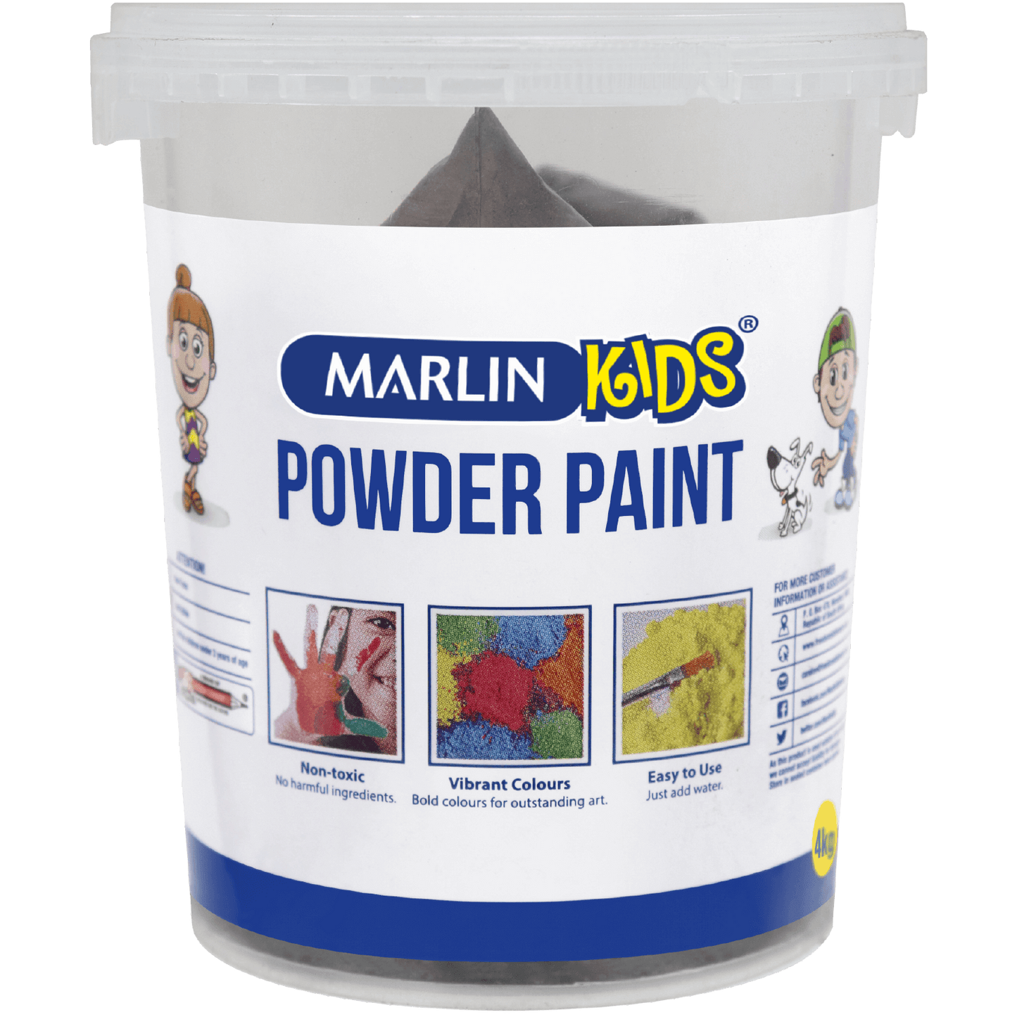 Marlin Non-toxic Powder Paint (4kg/2kg/500g)