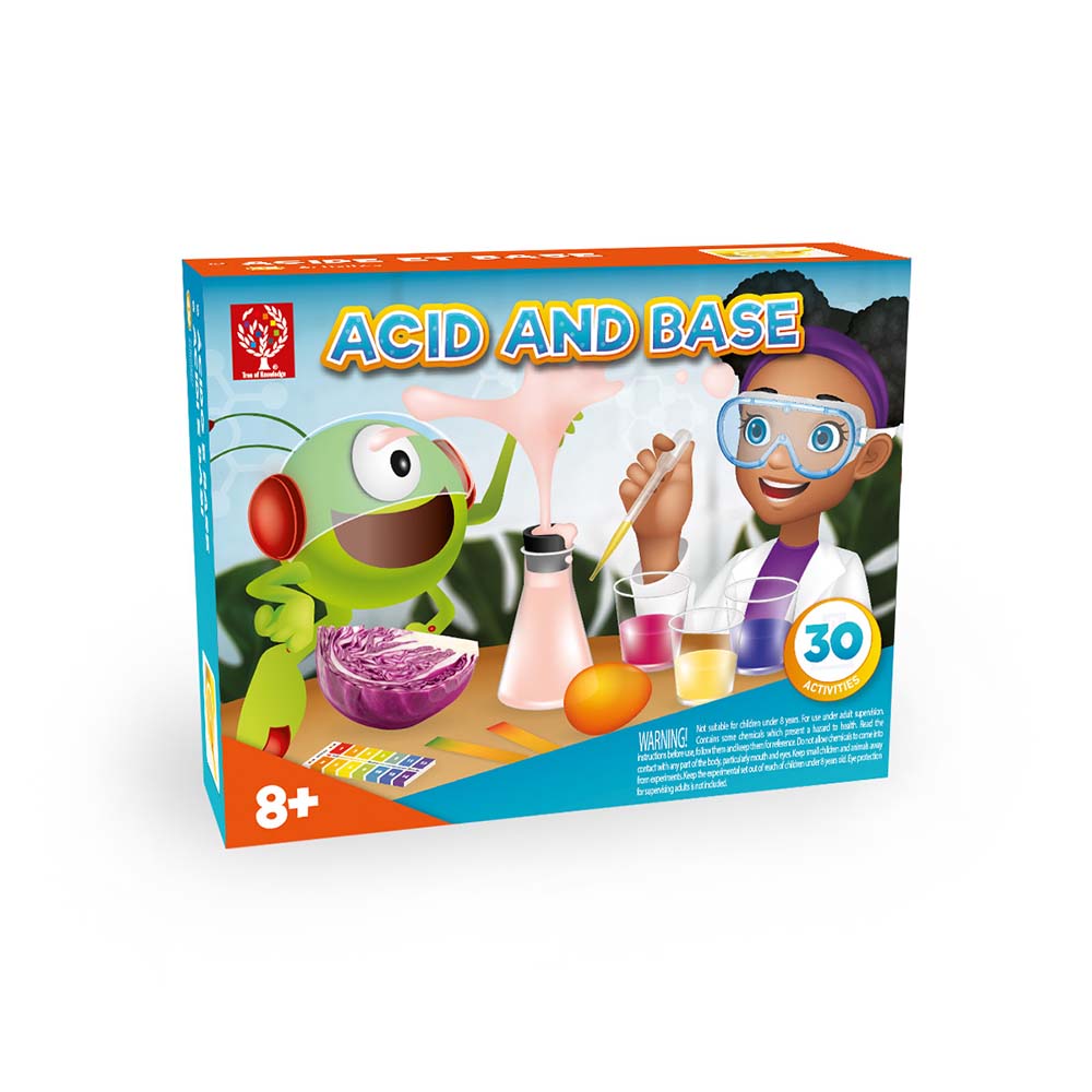 Edu-Toys Science & Experiment Acid & Base Kit: 30 Activities
