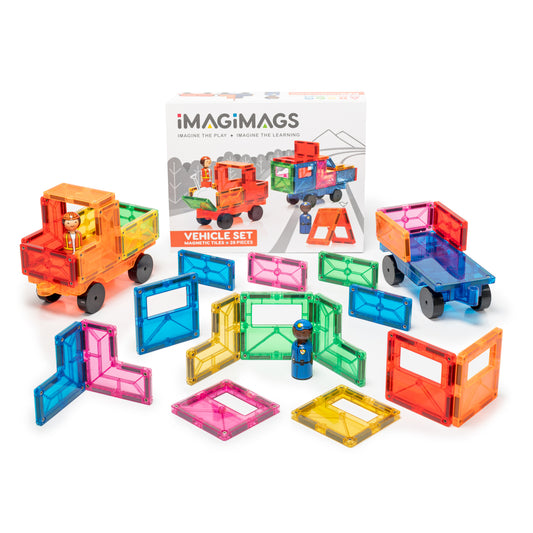 Imagimags Vehicle Set (28 Pieces)