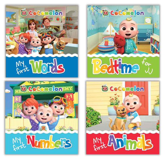 My First Cocomelon Board Books Set (4 Books per Set) ENG