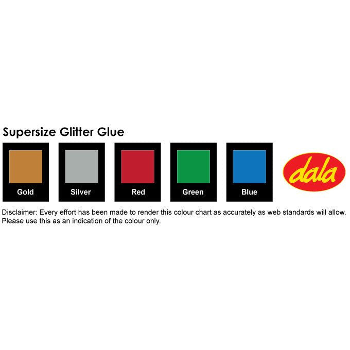 Supersize Glitter Glue - 5 Pack