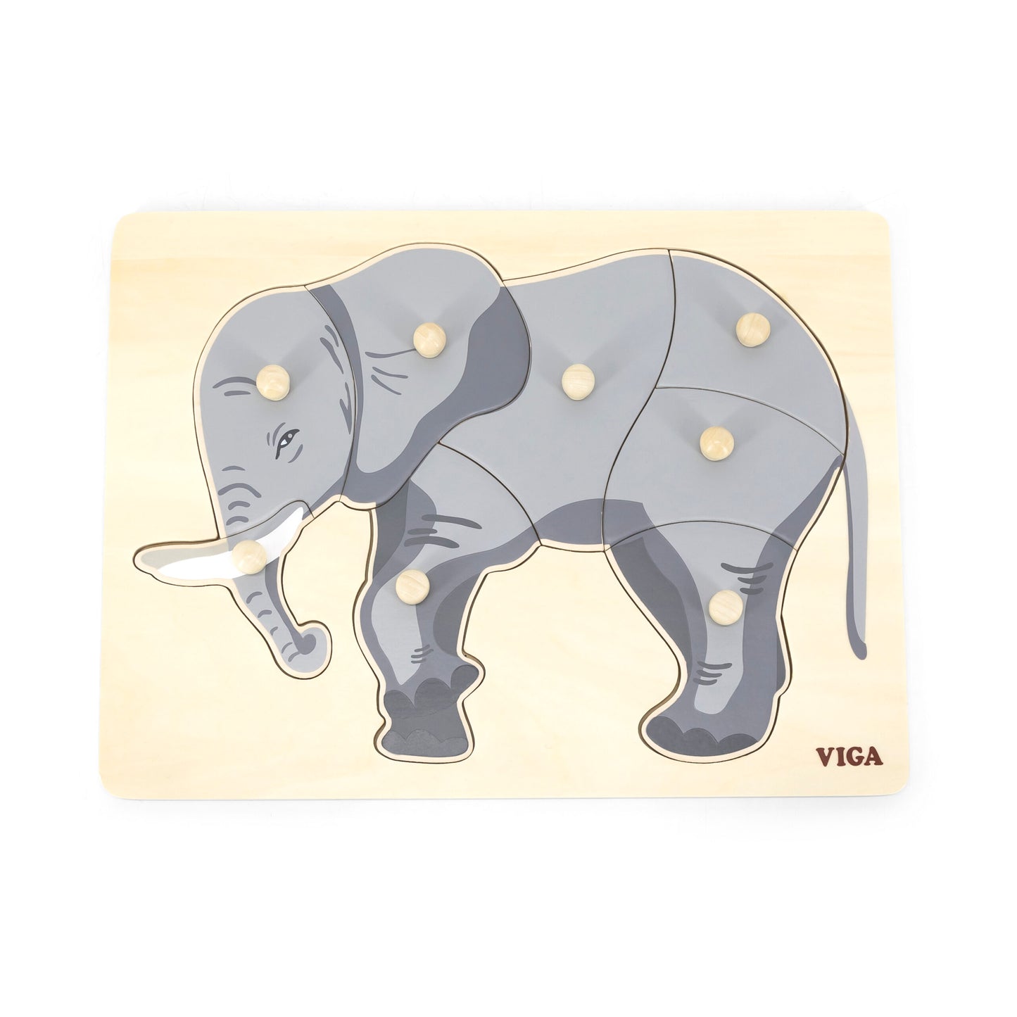 Montessori Puzzle Elephant