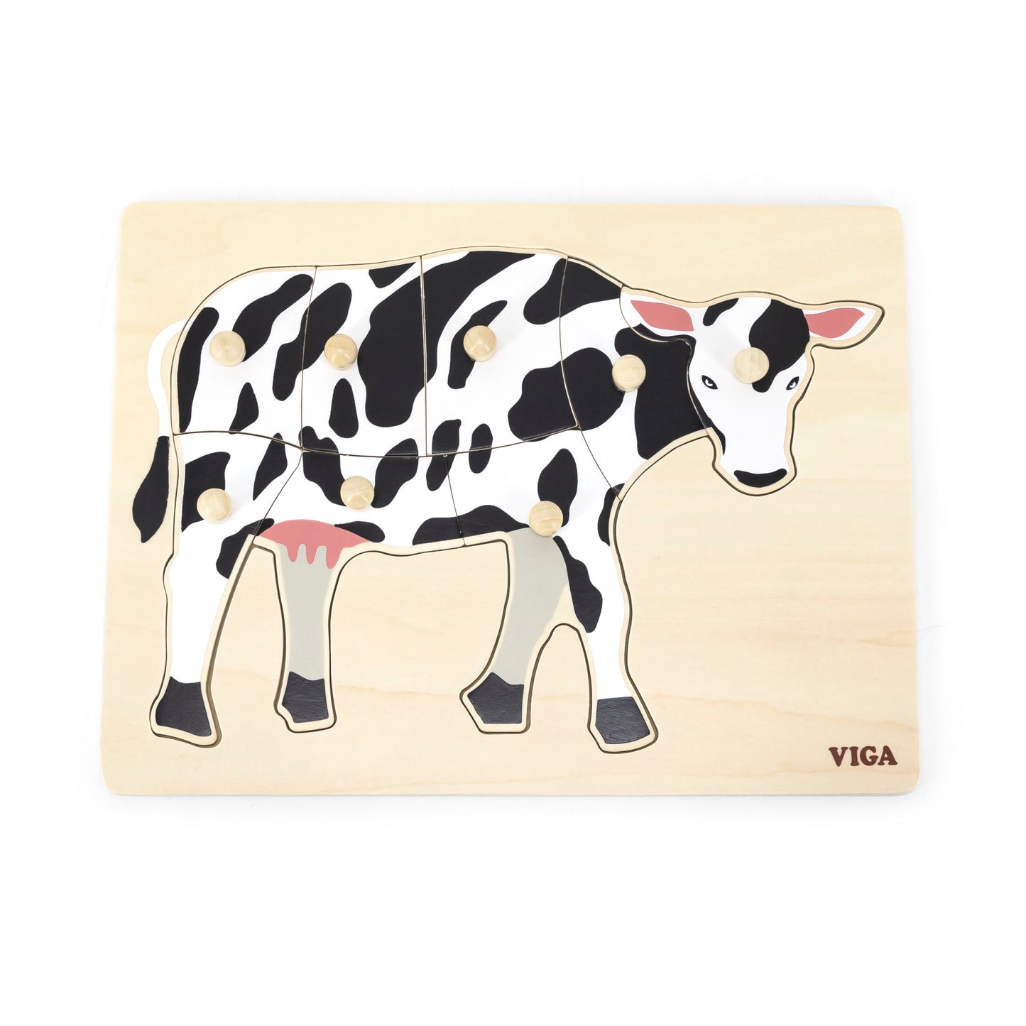 Montessori Puzzle Cow