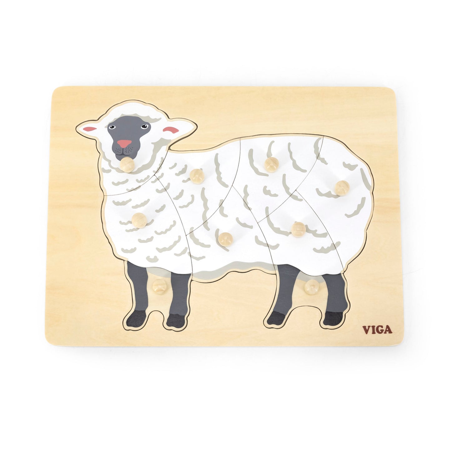 Montessori Puzzle Sheep