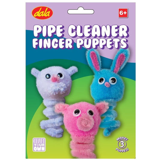 Pipe Cleaner Finger Puppets
