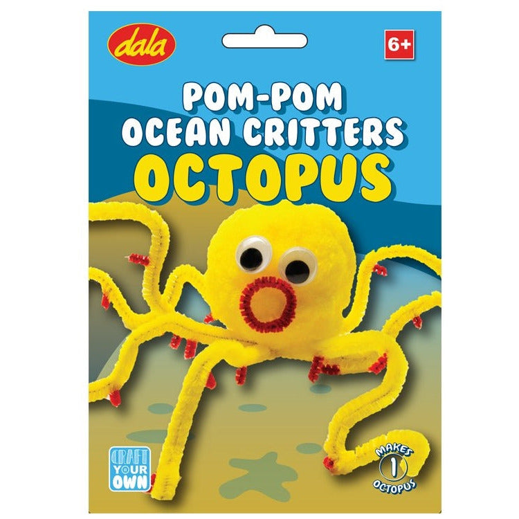 Pom Pom Ocean Critters - Octopus
