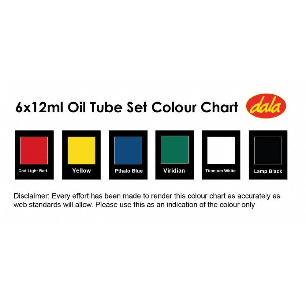 Oil Tube Set - 6 x 12ml