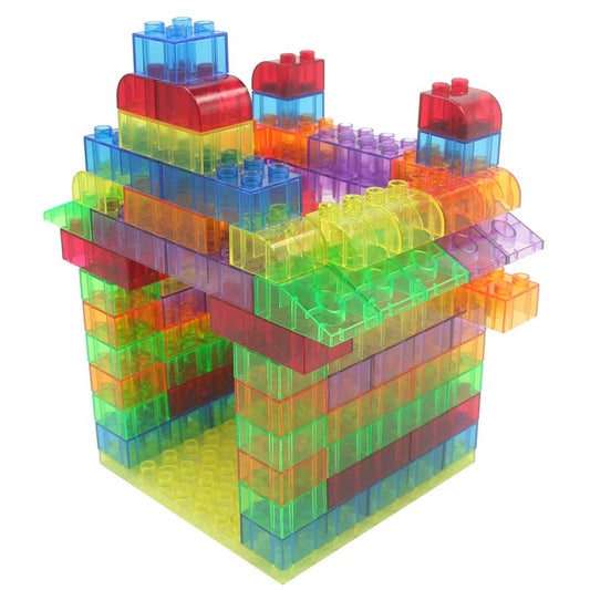 Building Blocks, Translucent (73 pieces in Polybag)