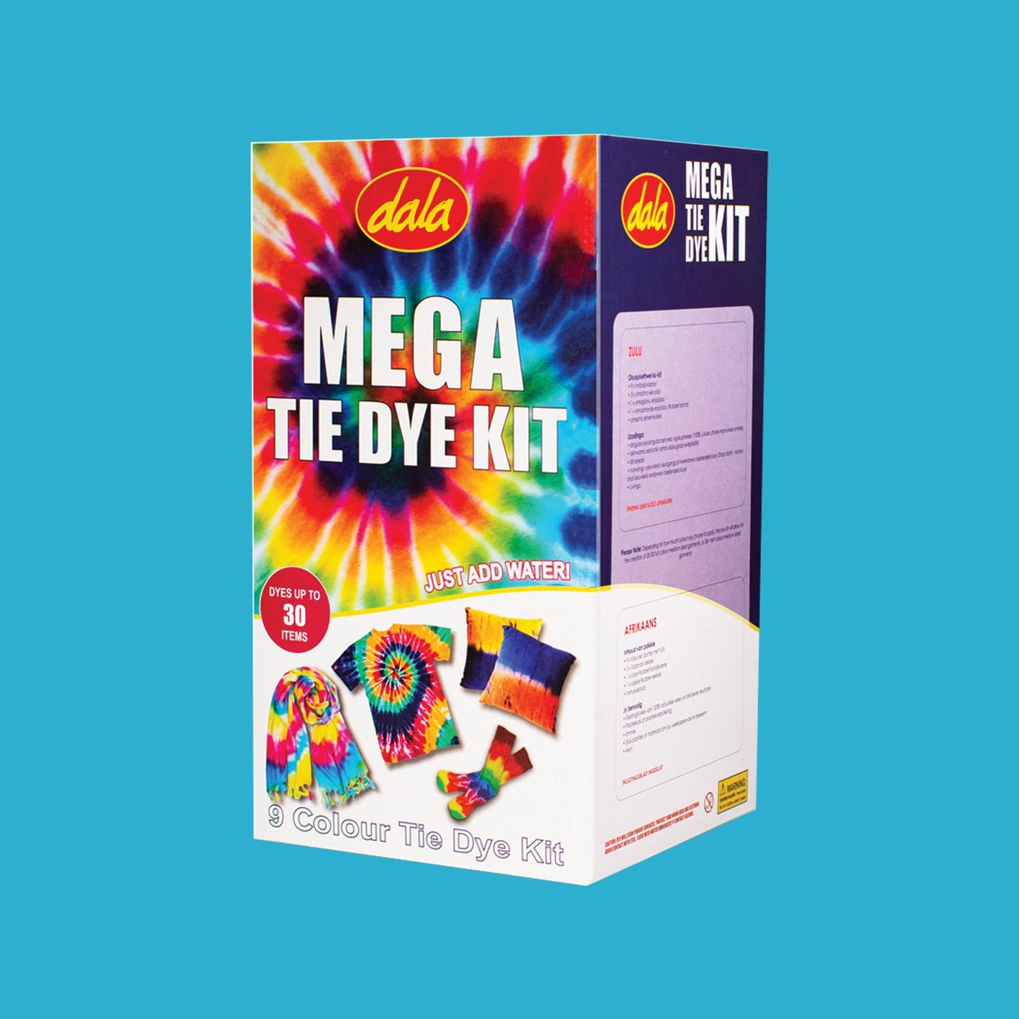 Mega Tie Dye Kit KidiQ Learn, Play & Create