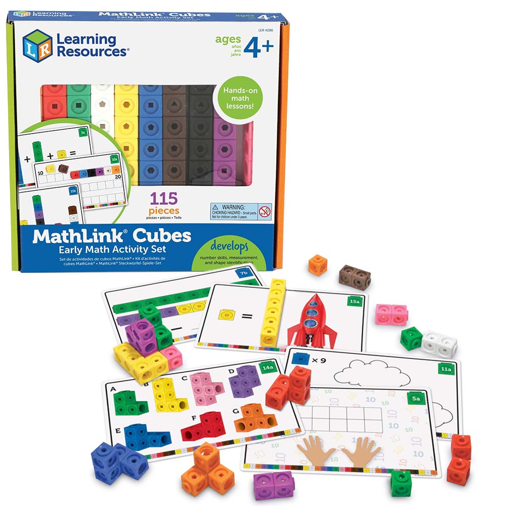 MathLink Cubes Early Math Activity Set