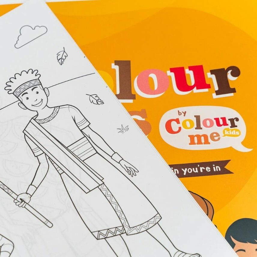 Colour Us Colouring-In Book Pencils (18 Page)