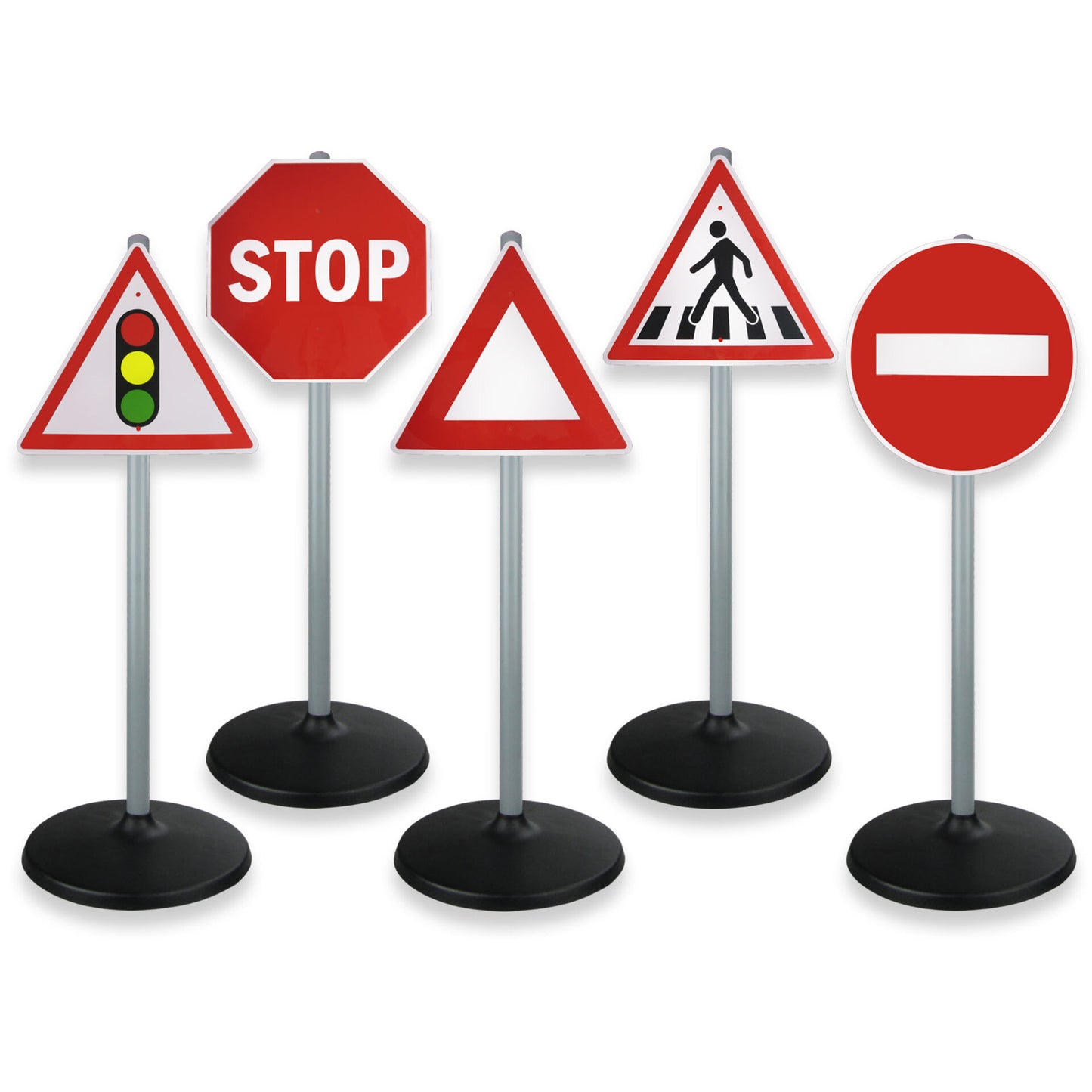 Road Signs (75cm Height per Sign, 5 signs included)