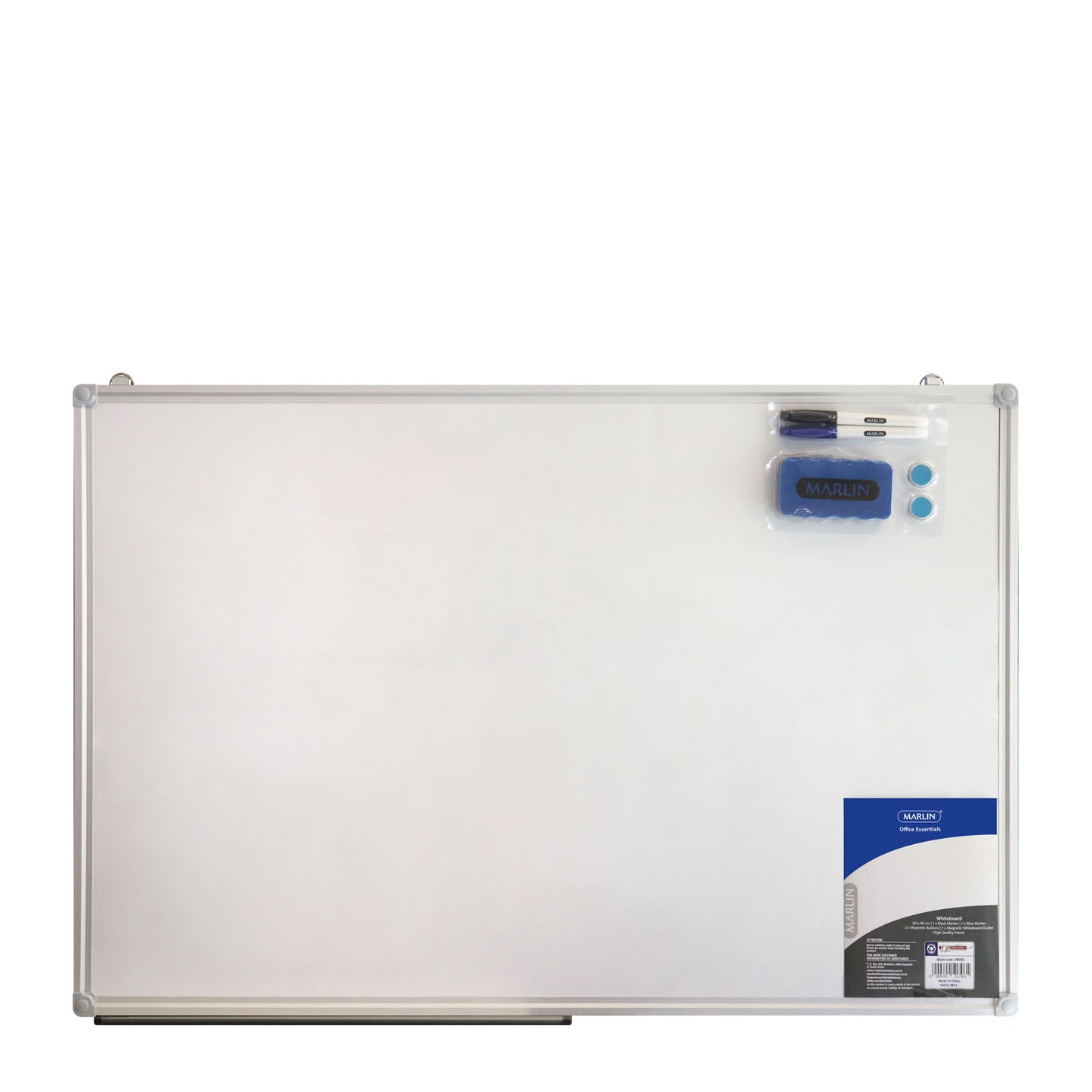 Marlin Magnetic White Board Set (60cm X 90cm)