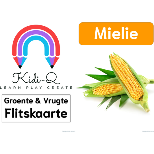 AFR Groente en Vrugte Flitskaarte (Digitale Produk)
