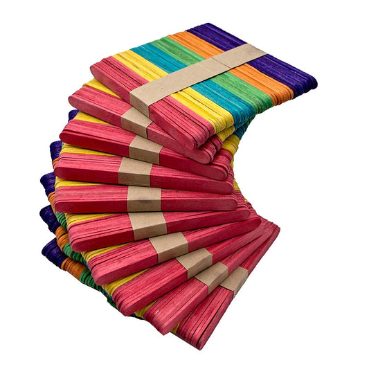 Lolly Sticks (Coloured, 1000 Pieces)