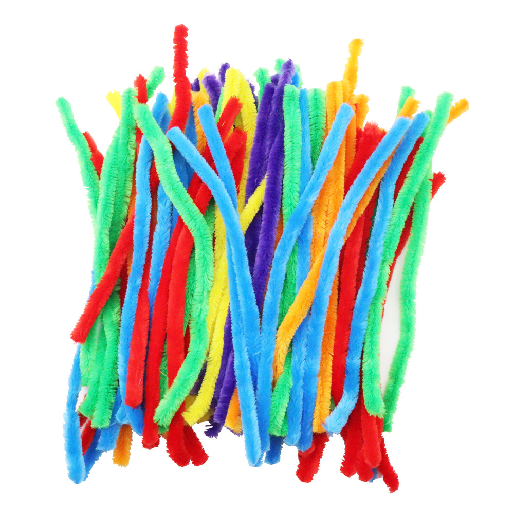 Fluffy Stems (30cm, Assorted Colours, 100 pieces) - Anthony Peters