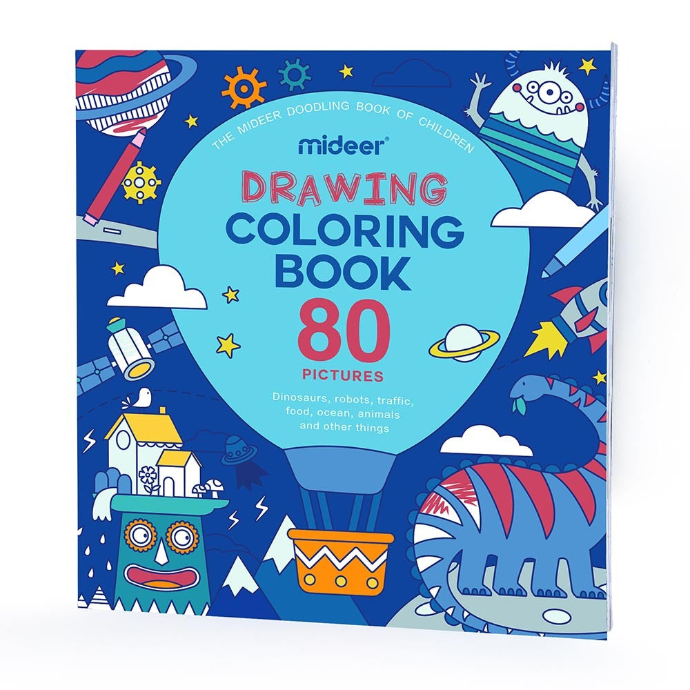 Colouring book - Balloon Adventure (Mideer)